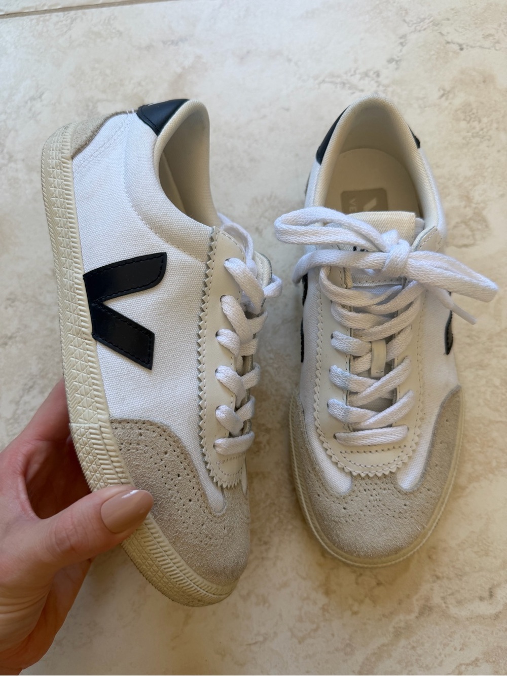 VEJA Volley Canvas Lace Up Sneakers